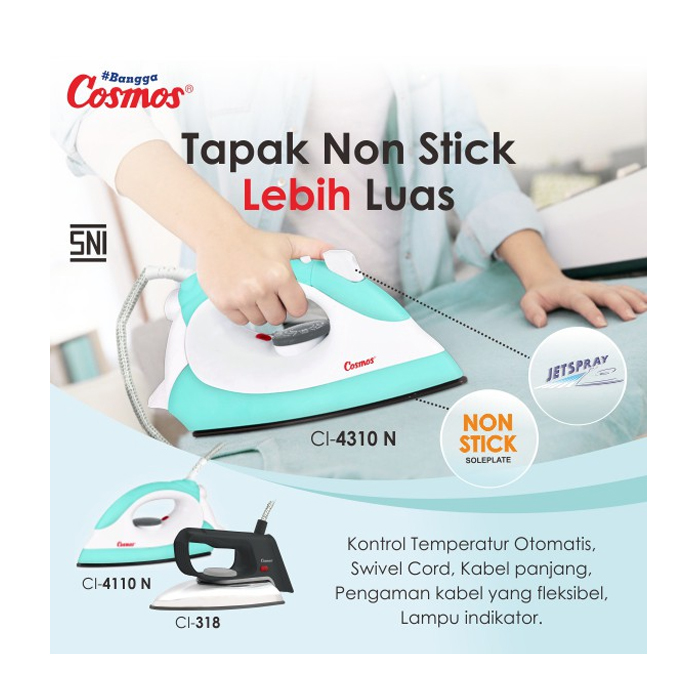 Cosmos Setrika Electric Iron - CI4310N
